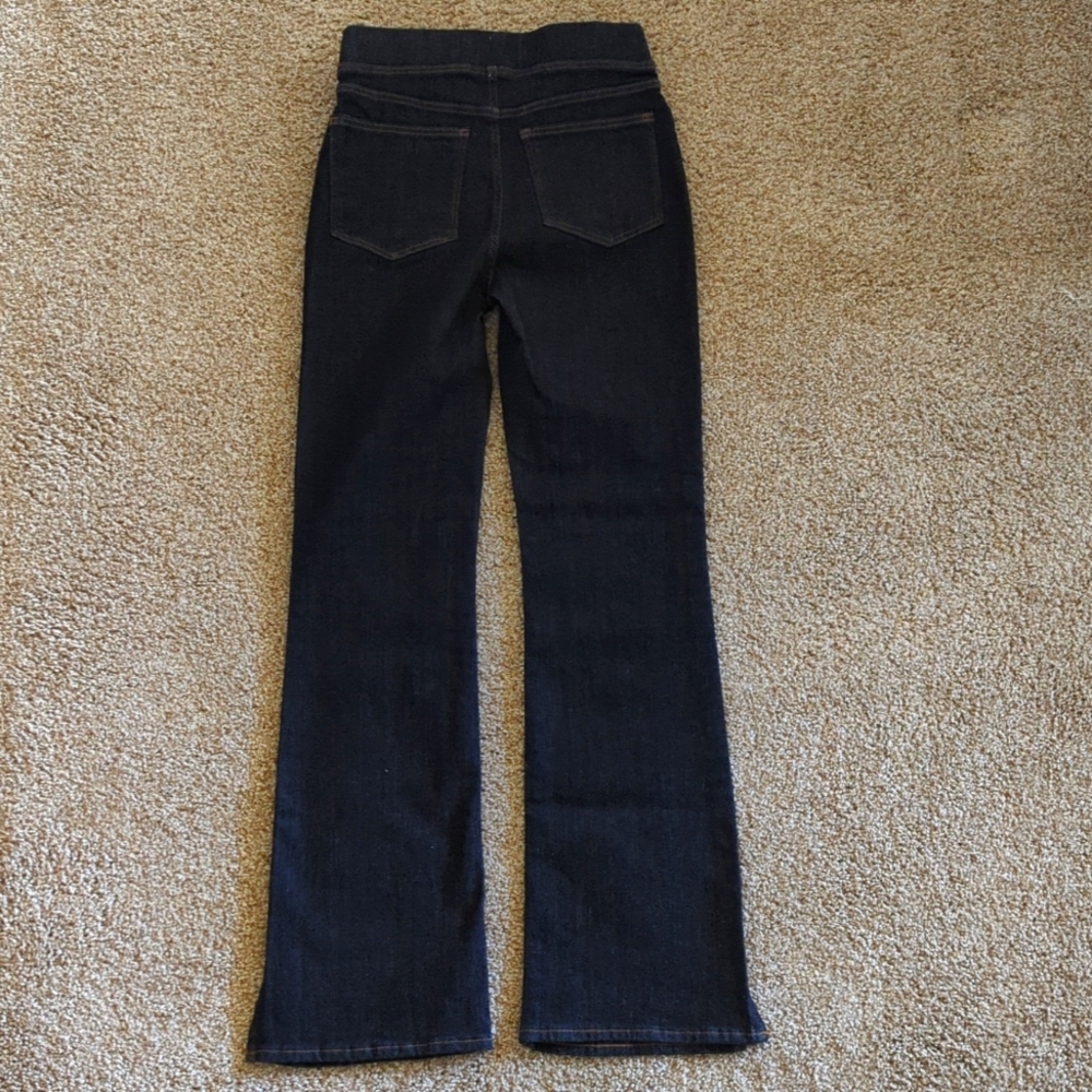 LIKE NEW Madewell Pull-On Skinny Flare Jeans in Heavenley Wash Size 27 - Picture 9 of 12